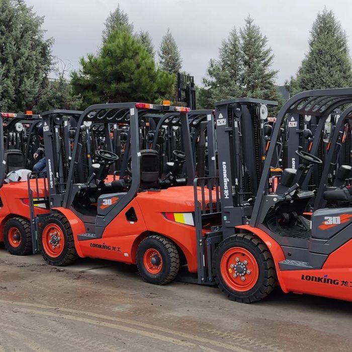 Mitsubishi Motorlu Forklift